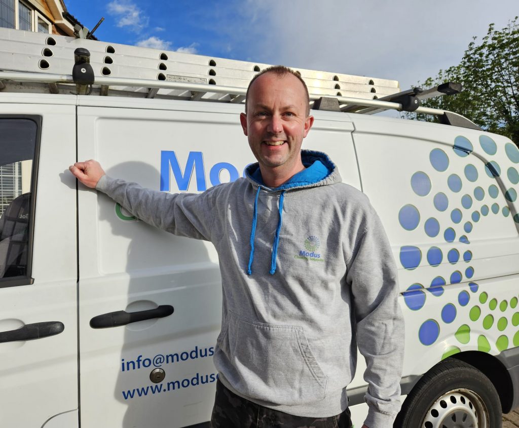 image of steven mallaber owner of Modus softwashing